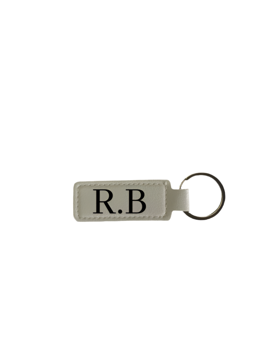 Leather Look Keyring