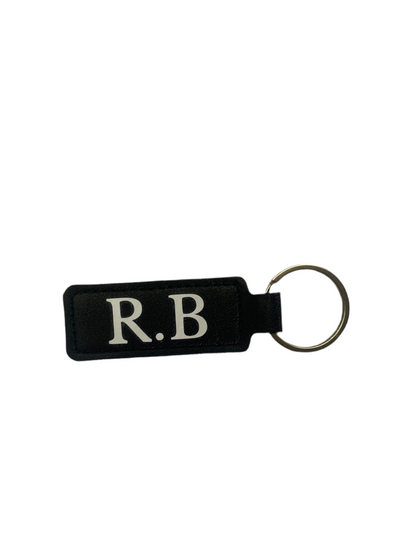 Leather Look Keyring